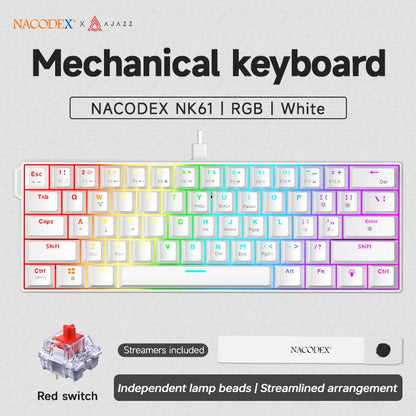 60% Mini Mechanical Gaming Keyboard