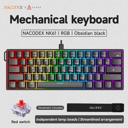60% Mini Mechanical Gaming Keyboard