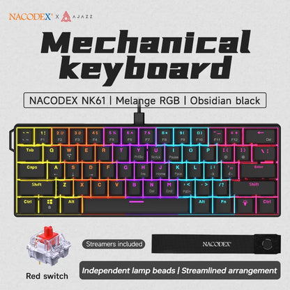 60% Mini Mechanical Gaming Keyboard